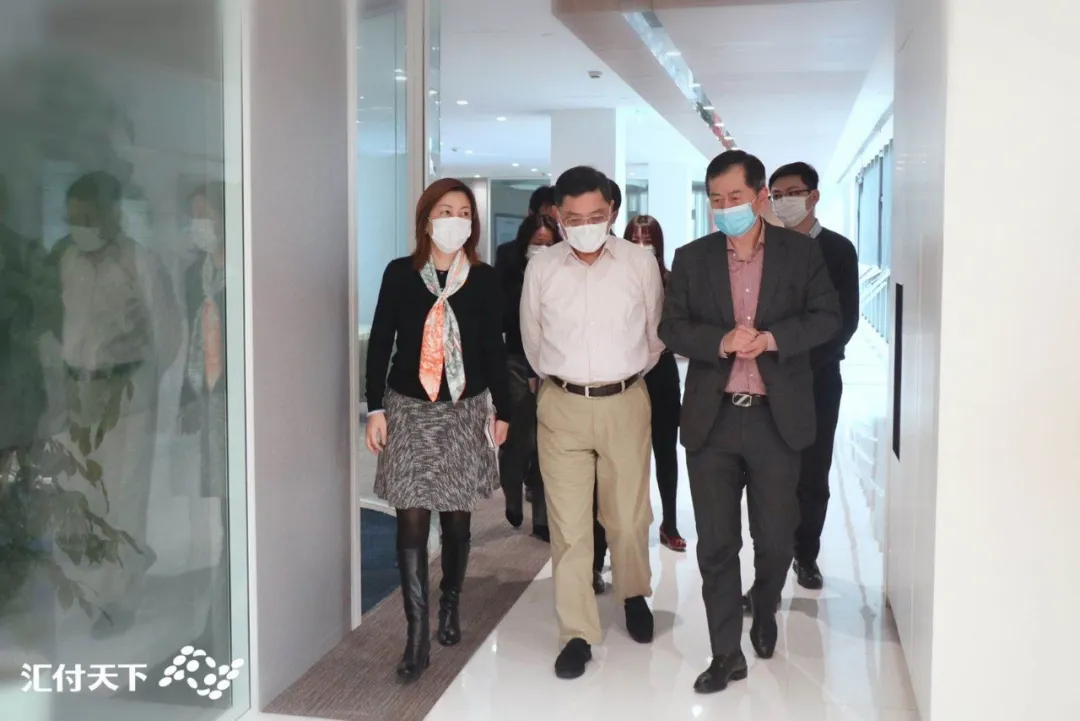 <span>上海市副市长彭沉雷一行莅临汇付天下调研防疫复工情况</span>(图1)